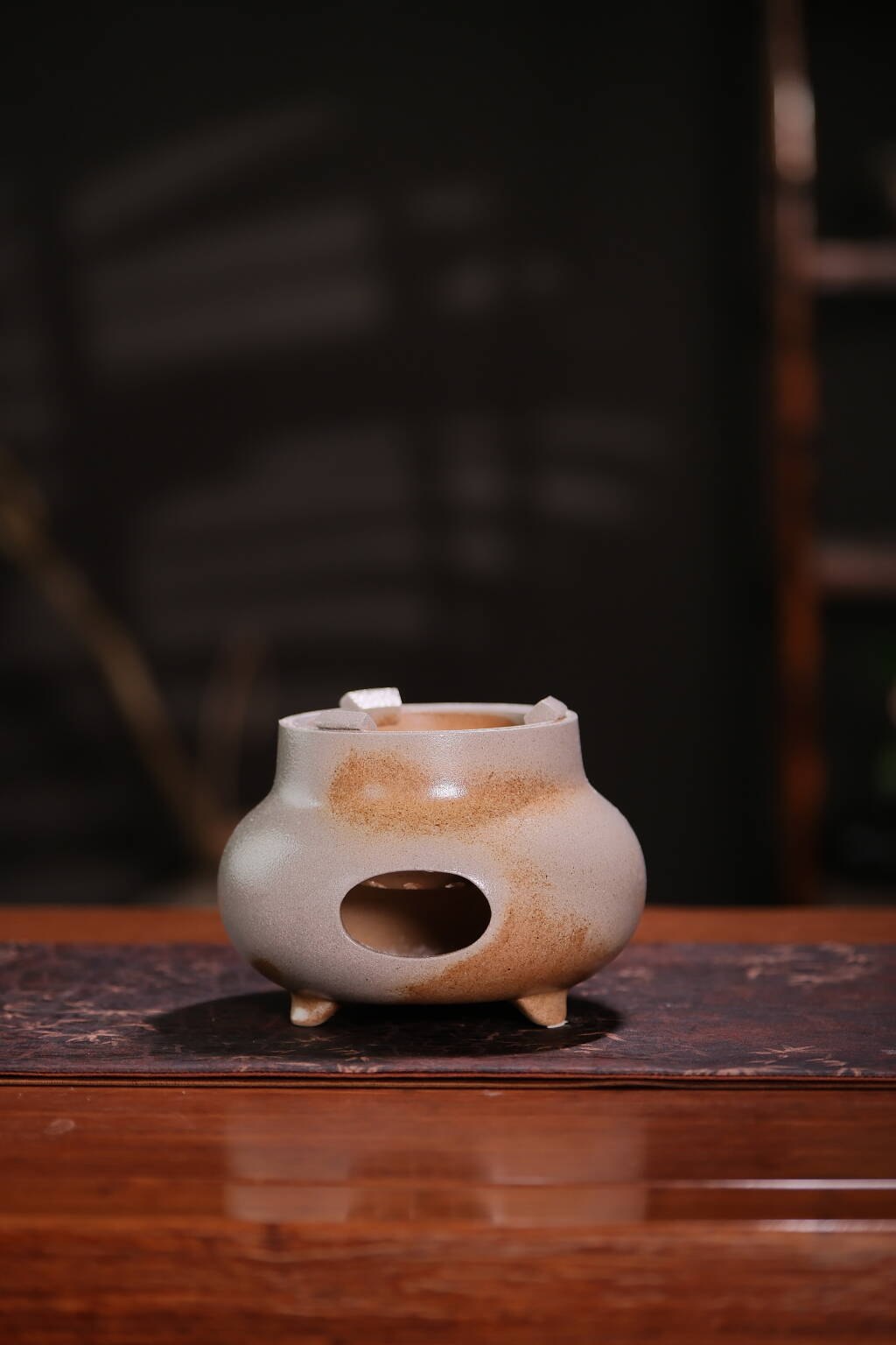 典藏级青窑变炭炉